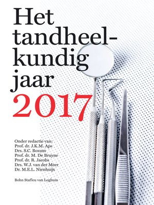 cover image of Het tandheelkundig jaar 2017